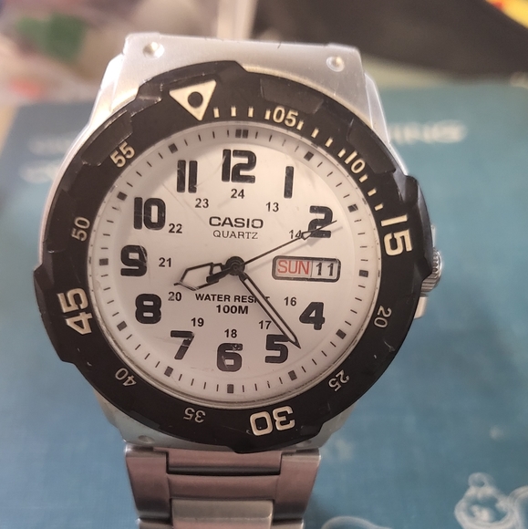 Casio Accessories Casio Quartz Analog Mrw20hd7d Mens Sports Diving